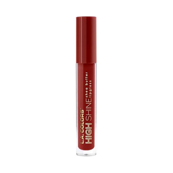 L.A. COLORS High Shine Lipgloss, Scarlett CLG942