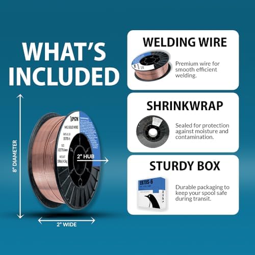 PGN ER70S-6 .023" Solid MIG Welding Wire - 10lb Spool