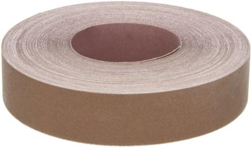 Norton Metalite Cloth Backed Sandpaper Roll, 400 Grit Sandpaper, Woodworking and Automotive Sandpaper, 1-1/2 Inches Wide, Continuous Roll of 50 Yards