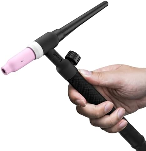 YESWELDER TIG Torch, TIG Welding Torch WP-17V 13 ft 150A 10-25mm² Air
