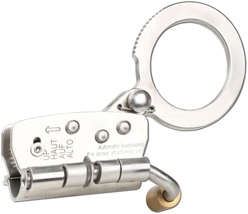 Stainless Steel Anti Panic Trailing Rope Grab, for 5/8" Rope Diameter Fall Protection