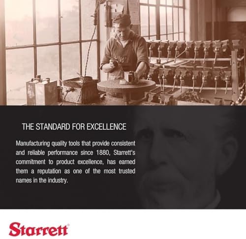 Starrett Steel Center Punch, 3-3/4" Length, 3/32" Diameter