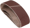 5 Pcs Sanding Belts 6 x 48 Inch 80 Grit Aluminum Oxide