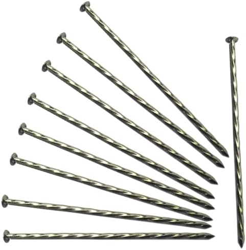 Galvanized Metal Landscape Stakes 12 ”20 Pack Heavy Duty Anchoring Spikes