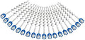 Homeon Wheels 18 Pcs Camping Ground Anchors Aluminum Screw Heavy Duty Metal Non-Rust Cast Tent Anchors for Securing Animals, Tent, Canopies, Sheds, Swing Sets, Car Ports, Trampoline