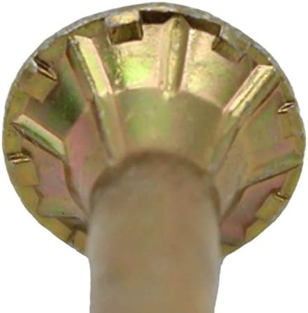 Jake Sales #15 x 12 Bronze Exterior Wood Screws - Torx Flat Head - ACQ Compatible - 5 lb Box (~50 Count)