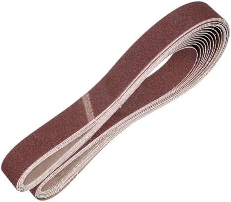 HARFINGTON 2 x 72 Inch Sanding Belts, 20 Pcs 60 Grits Aluminum Oxide