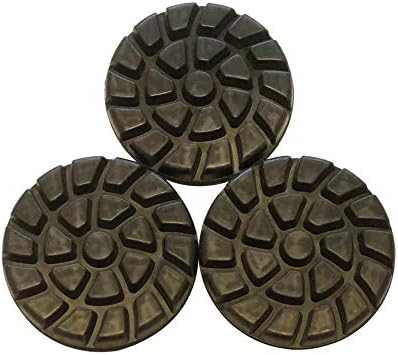 3" Wet Hybrid Diamond Polishing Pads for Concrete & Terrazzo, # 50 Grit
