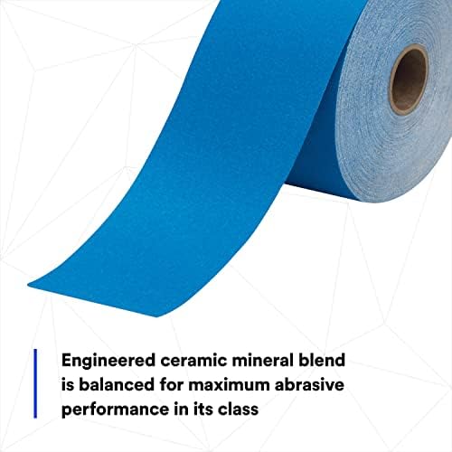 3M Stikit Blue Abrasive Sheet Roll, 36225, 320+ Grade, 2-3/4 in x 45 yd