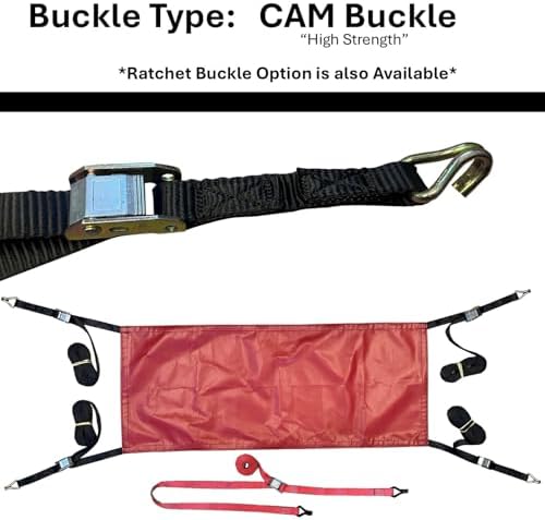 Universal Tie-Down Strap, Tailgate Extender & Tailgate Net | Tie Down Kayaks, Lumber and More!