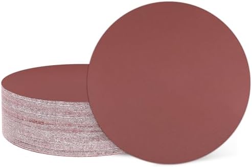 HARFINGTON 10 Pcs 6 Inch Sanding Discs 1000 Grit Red Aluminum Oxide
