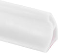 uxcell Shower Water Barrier, 67" TPE Splash Guard Shower Water Stopper Retention System for Bathtub Sink Washing Machine Dry and Wet Separation, 1.18"W x 1.77"H, White