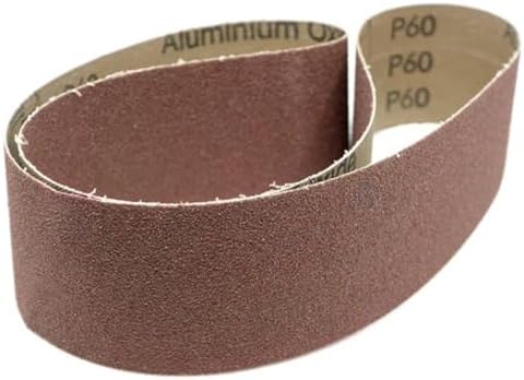 Benchmark Abrasives 2" x 36" Aluminum Oxide Sanding Belts for Grinding Deburring Polishing Rust Removal on Metal, Stainless Steel, and Carbon Steel, Use with Belt Disc Sander (6 Pack) - (40 Grit)