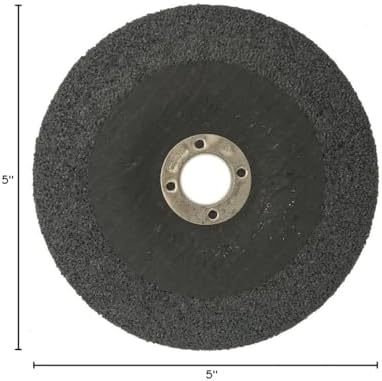 Mercer Industries 624050 - 5" x 1/4" x 5/8"-11 Type 27 Long Life Grinding Wheels for Metal (20 pack)