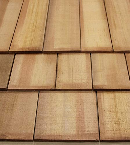 24" #1 Royals Western Red Cedar Shingles – CERTI‑Grade, Clear Vertical Grain, Kiln Dried – Premium Cedar Siding & Roofing Shingles for Exterior Applications
