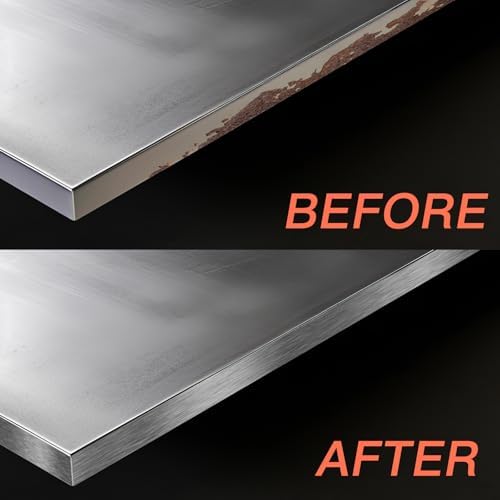 GSCIT Club Grey Silver Edge Banding, 3/4 Inch x 50ft Aluminum Brushed Edge Banding PVC Edge Trim for Cabinet Repair Furniture