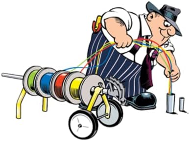 E-Z Roll Wire Rack - Holds 18" Diameter Reels Up to 150 LBs