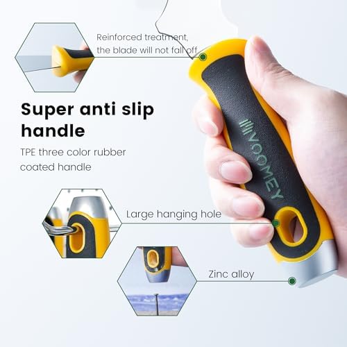 VOOMEY 5-in-1 Paint Roller Cleaner Tool with Hammer Base & Brush Comb