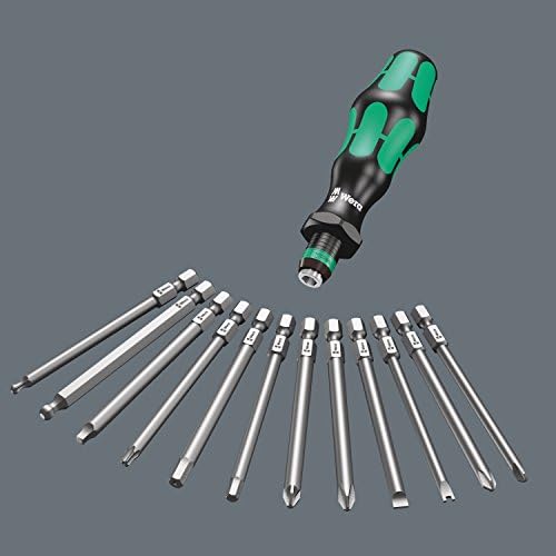 Wera Kraftform Kompakt 62 Bitholding Screwdriver and Pouch Set, 33-Pieces