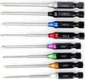 Powerhobby Standard + Metric RC Hex Driver 1/4" Power Tool Tip Set Combo