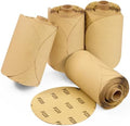 S SATC 400 PCS 6 Inch PSA Sanding Discs Sandpaper Roll 220 Grit Sticky-Back Adhesive Backed Sanding Paper Self Stick Round Sandpaper for Wood Metal and Car Paint