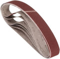 6 Pcs Sanding Belts 2 x 36 Inch 120 Grit Aluminum Oxide