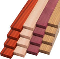 16 Pcs Exotic Hardwood Lumber 3/4" X 2" X 24"