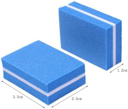 Sponge Nail Buffers 300pcs Mini Nail File 100/180 Disposable Buffer Block Sponge Women Manicure Tool Polish UV Gel Lime a Ongle Wholesale(Mix Color)