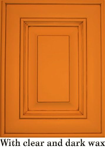 Retique It® Chalk Finish Paint by Renaissance, 16oz Pumpkin - Non Toxic, Eco-Friendly Chalk Furniture & Cabinet Paint - 16 oz (Pint), Pumpkin