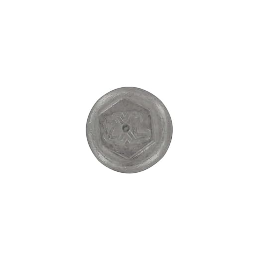 Fasteners Plus ST Fastening ZXL Woodbinder Metal-to-Wood #10 x 1-1/2" Ash Gray Screws with EPDM Rubber Washer, 250-Count - Designed for Metal Roofing and Siding Panels