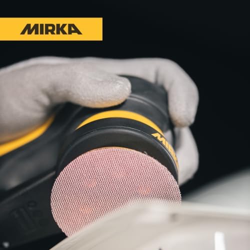 Mirka Abranet 3 Inch 240 Grit Mesh Sanding Discs, Hook and Loop, 50 Pack