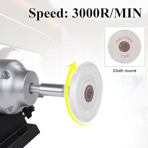 550W Dentist Double Top Lathe Buffing Grinder Lab Bench Buffer Polisher Electric 3000RPM for Casting Jewelry Polishing Machine