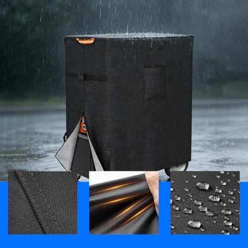 Welding Cart Cover, 600D Waterproof, for 3-Tier TIG MIG Welding Carts