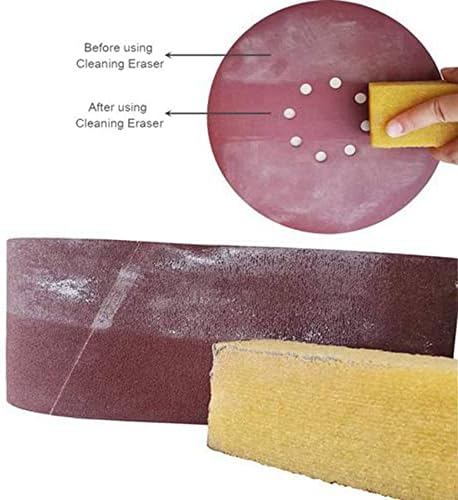 2X Abrasive Cleaning Sanding Belt Band Drum Cleaner Sandpaper Cleaning Eraser for Belt Disc Sander C