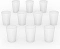 stonylab Silicon Rubber Stopper, White Tapered Lab Seal Silicon Stoppers Rubber Plugs (10-Pack, 1#)