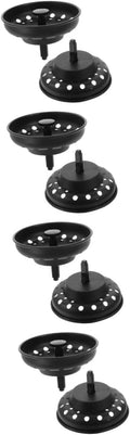 Hemobllo 8pcs Kitchen Sink Drain Strainer Metal Filter Stopper for Kitchen Sinks Easy to Install and Prevents Clogs from Food and Debris for Home Use