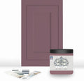 ALL-IN-ONE Paint by Heirloom Traditions, Passion (Plum Rose), 8oz Sample - Durable cabinet and furniture paint. Built in primer and top coat, no sanding needed. Includes our 30 featured color card.