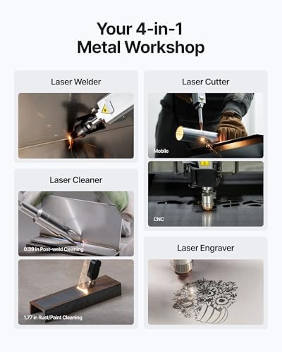 xTool MetalFab 1200W 4-in-1 Laser Welding Machine CNC Cutter Laser Welder