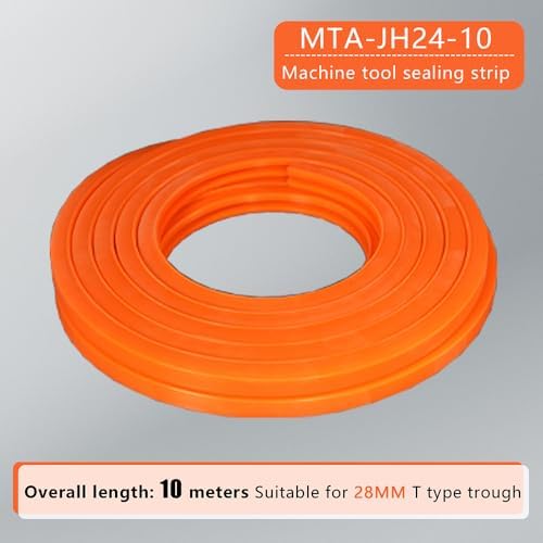 T-Slot Covers For Milling Machines T-slots Tool (10M) (Orange, 1-1/8" - 28MM)