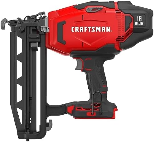 CRAFTSMAN V20 Cordless Finish Nailer, 16 Gauge, Bare Tool Only (CMCN616B)