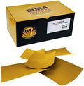 Dura-Gold Premium 1/4 Sheet Gold Sandpaper Sheets, 320 Grit (Box of 400)