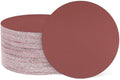 HARFINGTON 60 Pcs 4 Inch Sanding Discs 600 Grit Red Aluminum Oxide