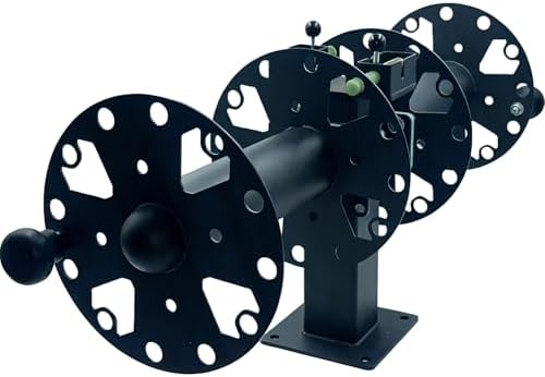Heavy Duty Double Welding Cable Lead Reel, 10" Lockable