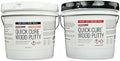 System Three Quick Cure Putty, Mahogany, 2-Gallon Kit