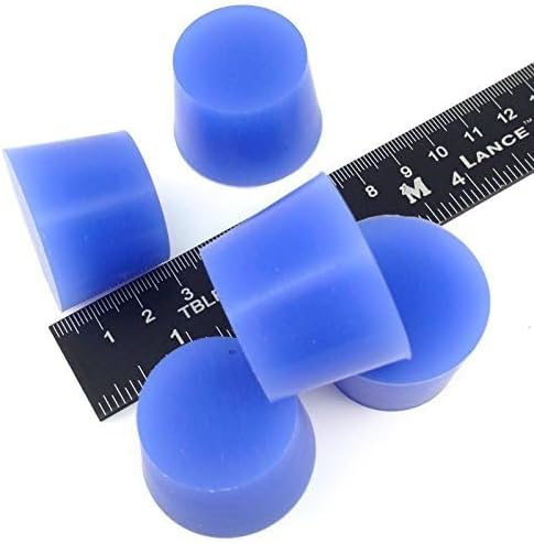 High Temp Masking Supply 20 Piece XL Silicone Rubber Plug Set - Sizes 3/4" to 1-7/16" - Tapered Stoppers for Powder Coating, Painting, Ceramic Coating, Sealing Holes - Non-Toxic, Flexible, Reusable