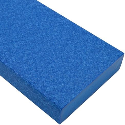 BuyPlastic Tangent Poly Lumber - Blue, 2x4 (1.5" x 3.5"), 36" Length - HDPE Plastic Board for Outdoor Furniture and More