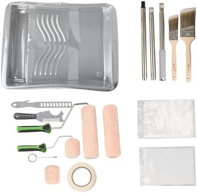 Restaurantware Paint Roller Kit, 17.7 x 12.9 x 3.2 in, 6 Pack