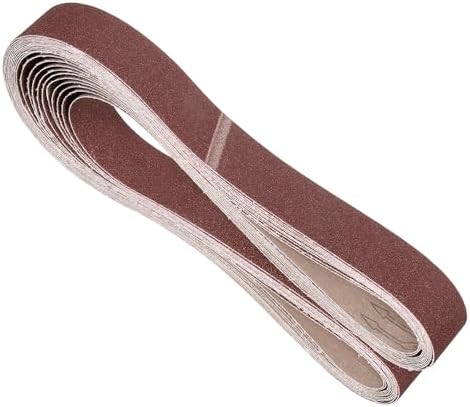20 Pcs Sanding Belts 2 x 72 Inch 40 Grit Aluminum Oxide