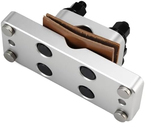 Professional Grade Heavy Duty Barrel Vise Tool, Universal Barrel Clamp Surface Protection Design (Silver)