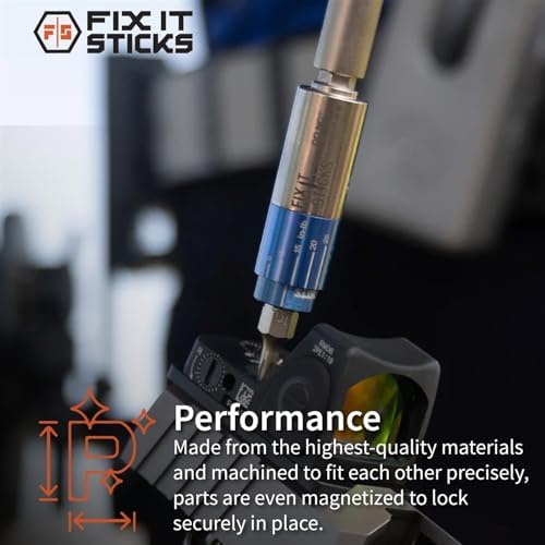 Fix It Sticks Maintenance Tool kit Bundle: Hardcase Set with T-Handle Wrench, Torque Drivers, Battery Cap Tool, Brass Hammer Head, and Microfiber Cleaning Cloth